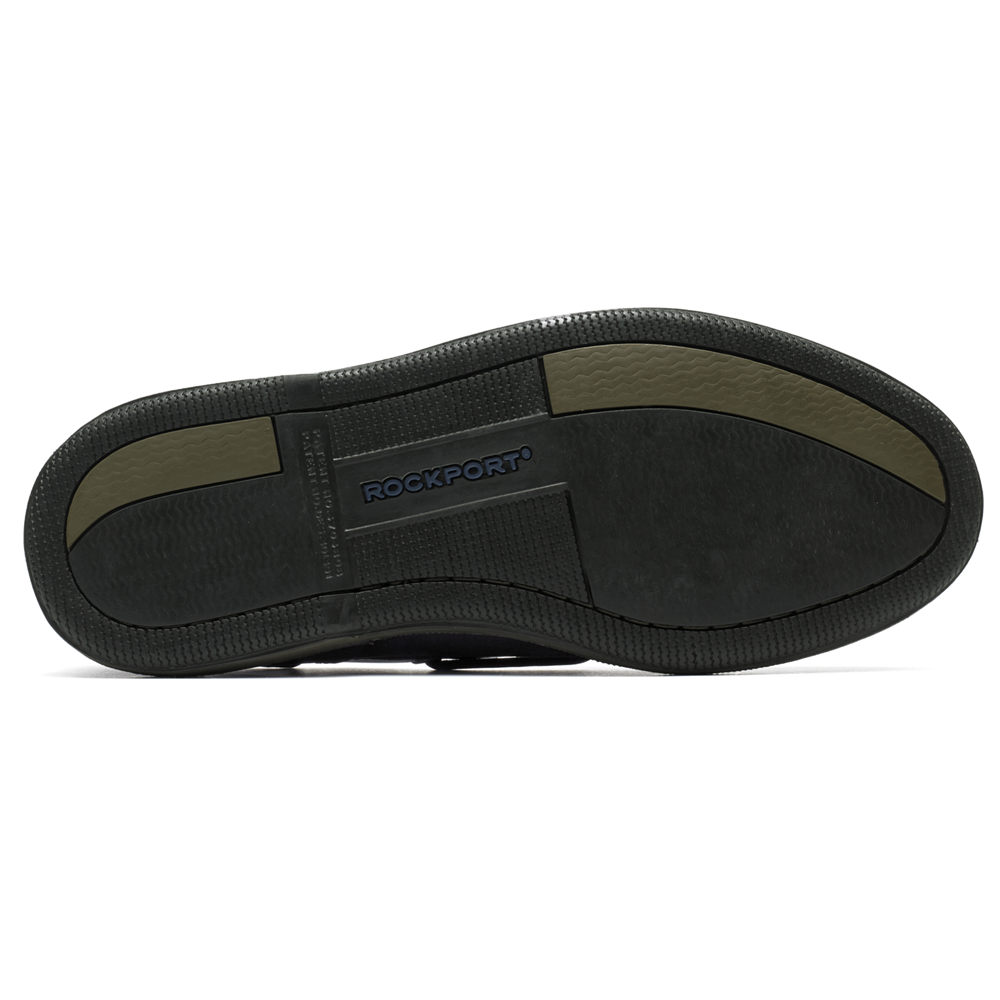 Rockport Boat Shoes For Mens Black - Perth - NW6954273